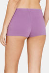 Zivame Anti-Microbial Medium Rise Full Coverage Boyshorts - Chinese Violet — thumbnail 2